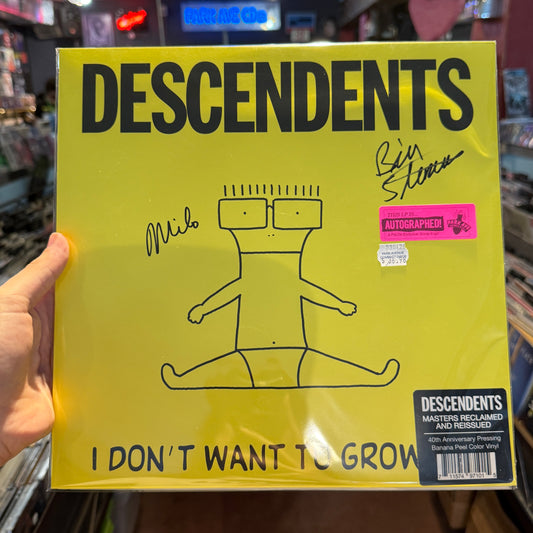 Descendents - I Don't Want To Grow Up [Park Ave SIGNED Exclusive Yellow Marbled LP]