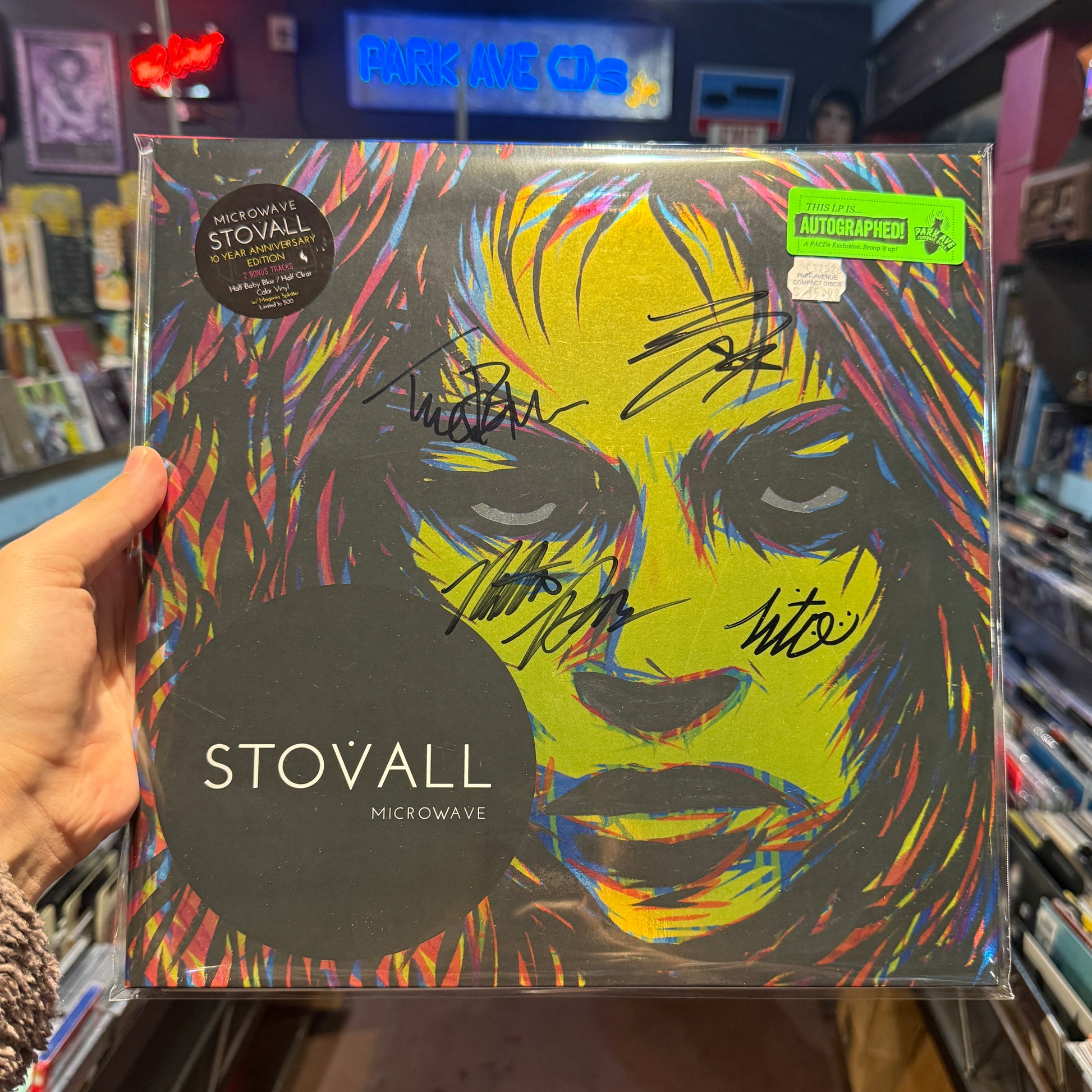 Microwave 'Stovall' 10th Anniversary Edition Signed Cover