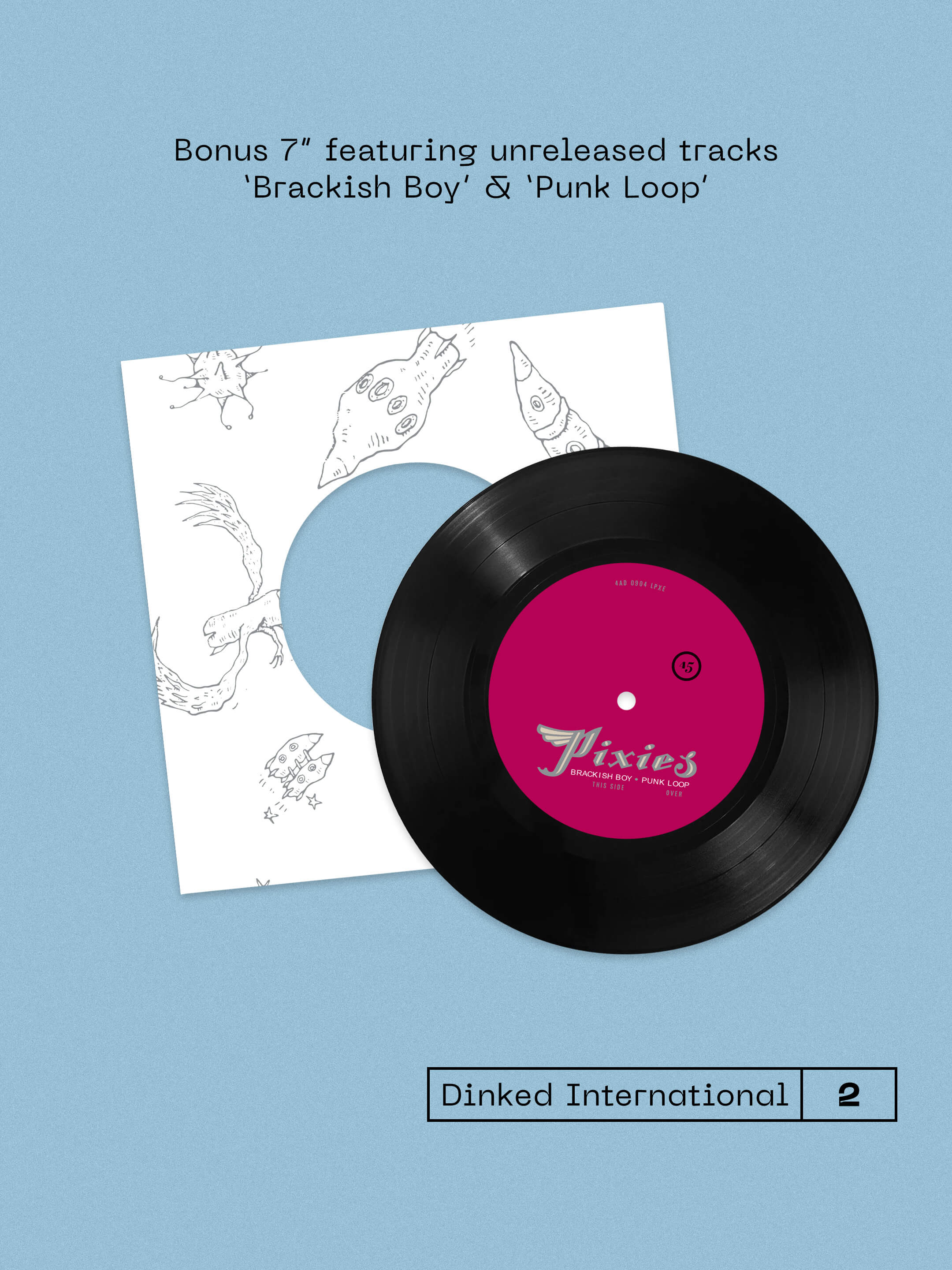 Pre-Order: Pixies - Trompe le Monde [Dinked Edition Sky Blue LP w