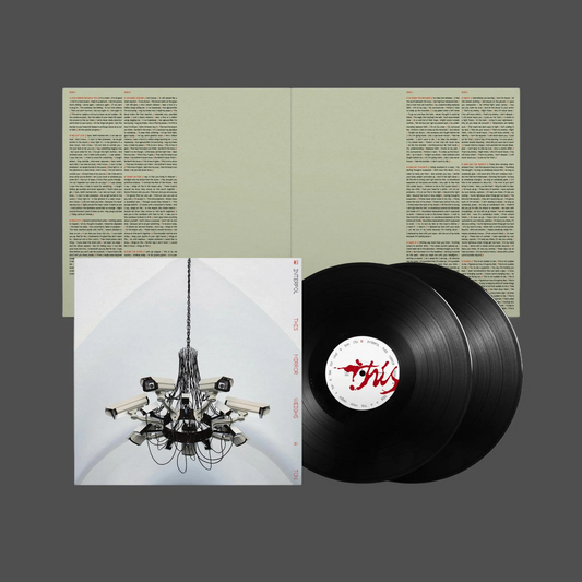 product mockup for Interpol - This Mirror Weighs a Ton [2LP]