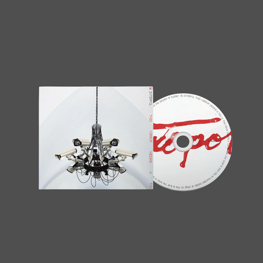 product mockup for Interpol - This Mirror Weighs a Ton [CD]
