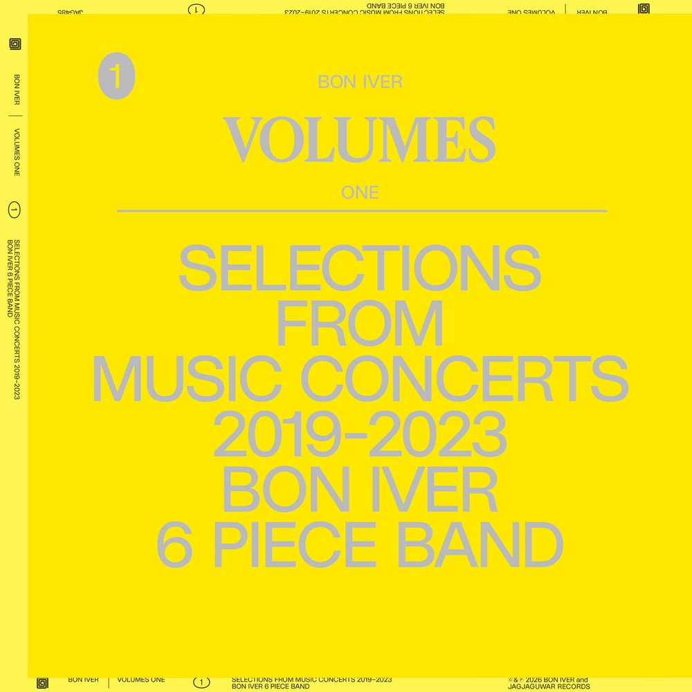 Cover art for Bon Iver - VOLUMES: ONE "SELECTIONS FROM MUSIC CONCERTS 2019-2023 BON IVER 6 PIECE BAND"