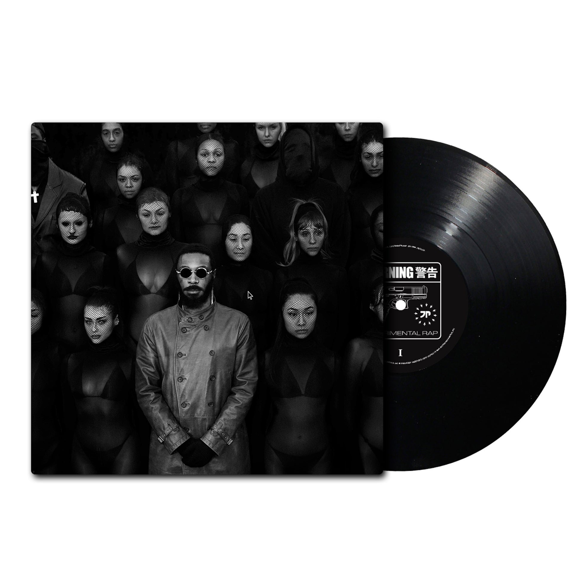 product mockup for JPEGMAFIA - Experimental Rap [LP]