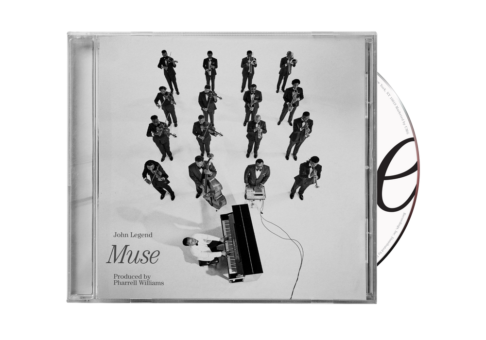 product mockup for John Legend - Muse [CD]