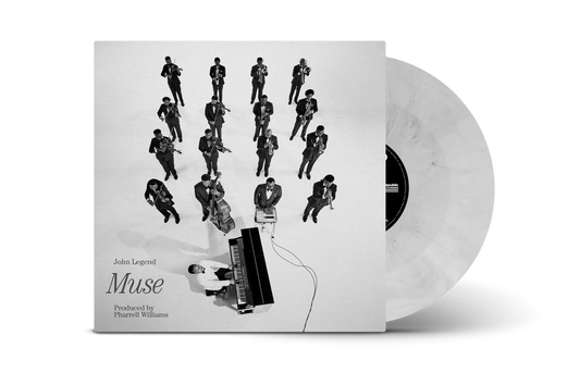 product mockup for John Legend - Muse [Indie Exclusive Smokey Quartz LP]