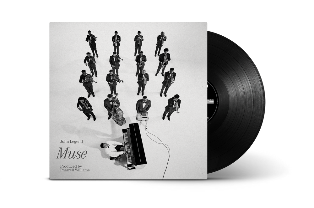 product mockup for John Legend - Muse [LP]