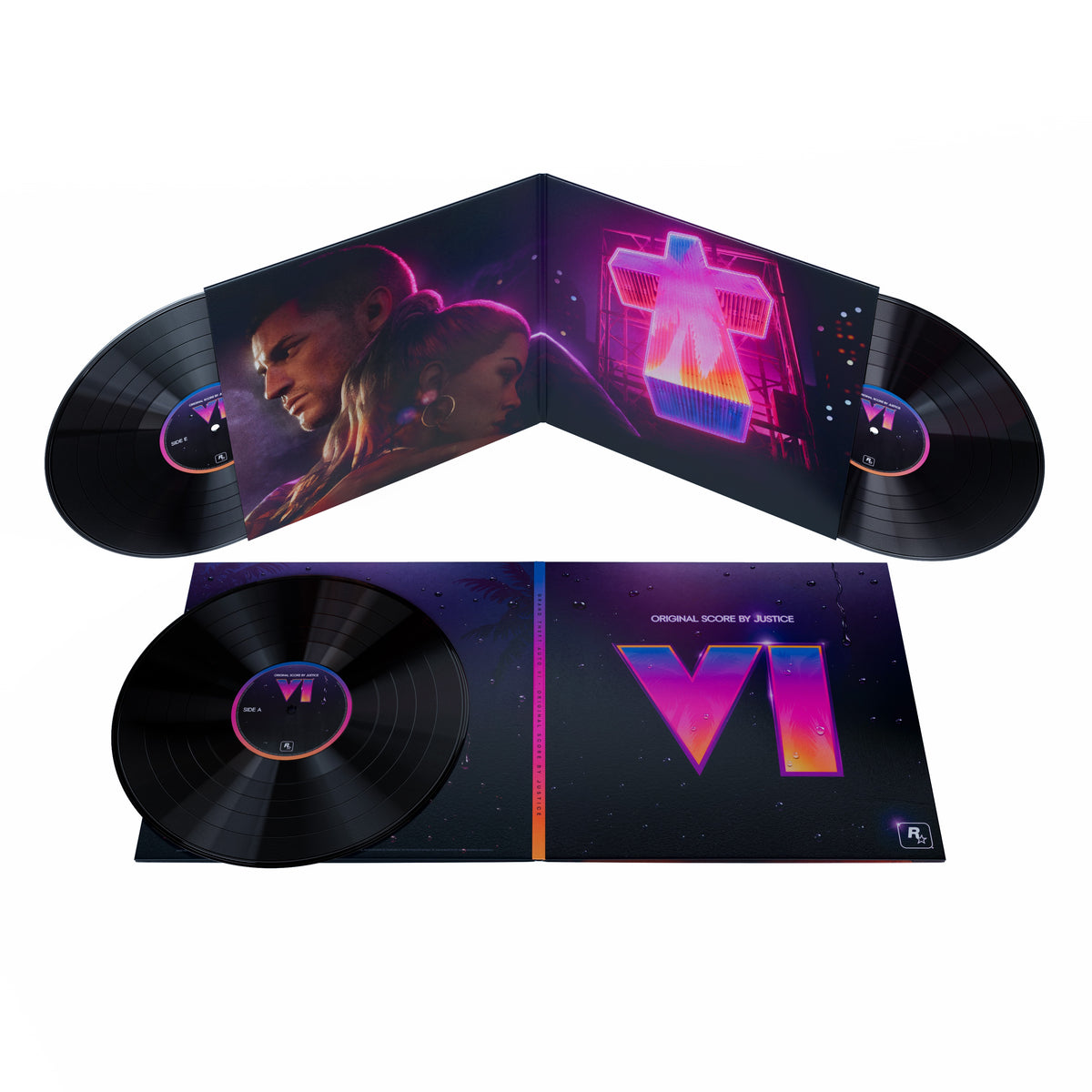 Pre-Order: Justice - Grand Theft Auto VI: Original Score by Justice [3LP]