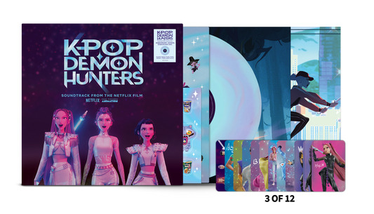 product mockup for KPop Demon Hunters: Soundtrack from the Netflix Film [Anniv. Ed. Honmoon Haze LP]
