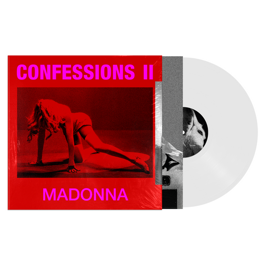 product mockup for Madonna - Confessions II [Indie Exclusive White LP]