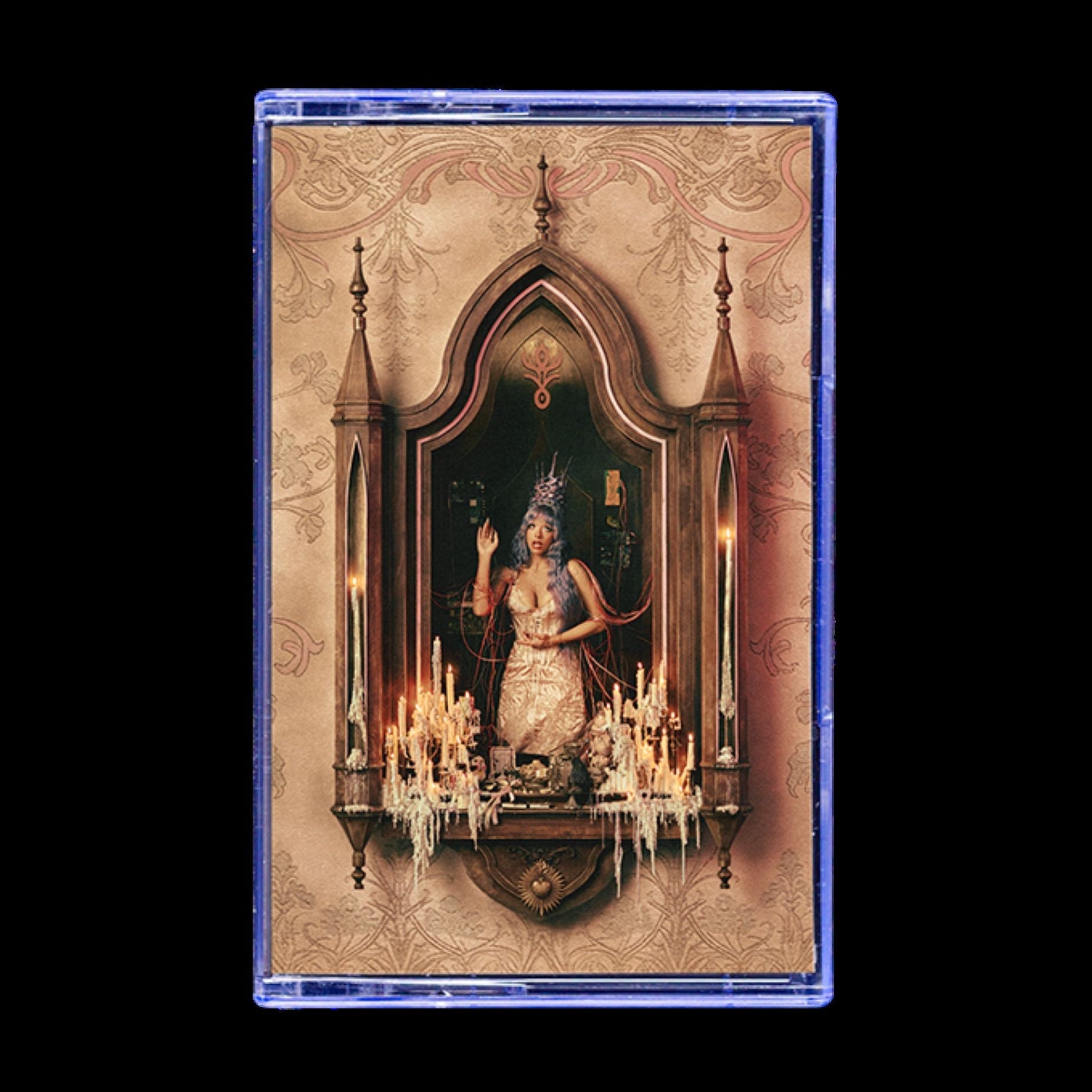 product mockup for melanie martinez - hades [cassette]