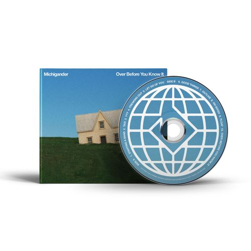 product mockup for Michigander - Over Before You Know It [CD]