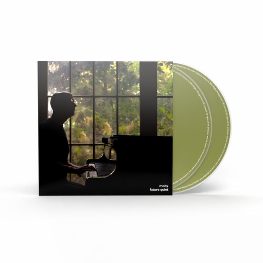 product mockup for Moby - Future Quiet [CD]