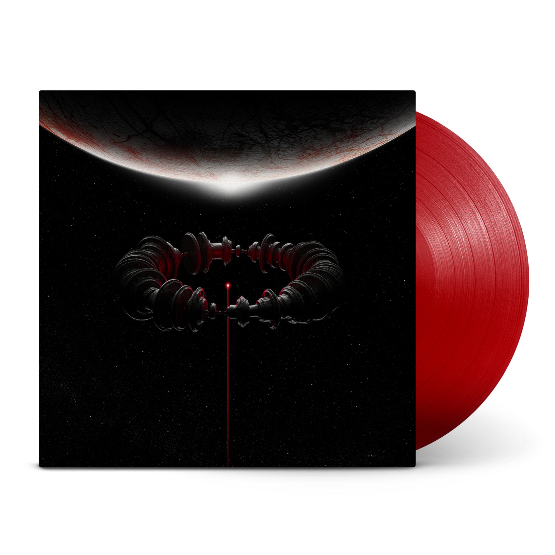 product mockup of Muse - The WOW! Signal [Red LP]