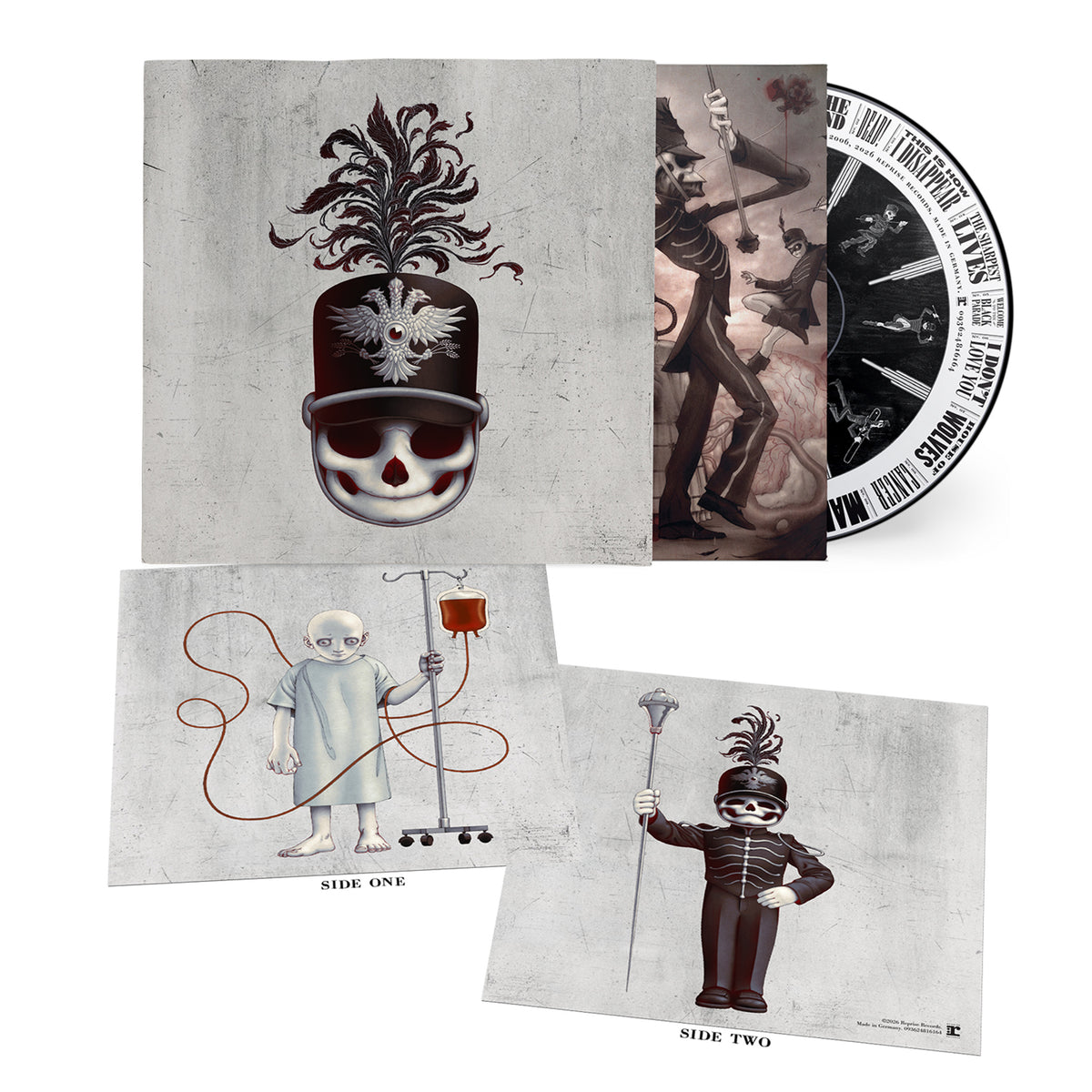 product mockup for My Chemical Romance - The Black Parade (20th Anniv. Deluxe Ed.) [CD]