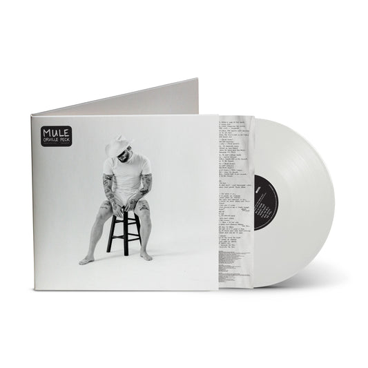 product mockup for Orville Peck - Mule [White LP]
