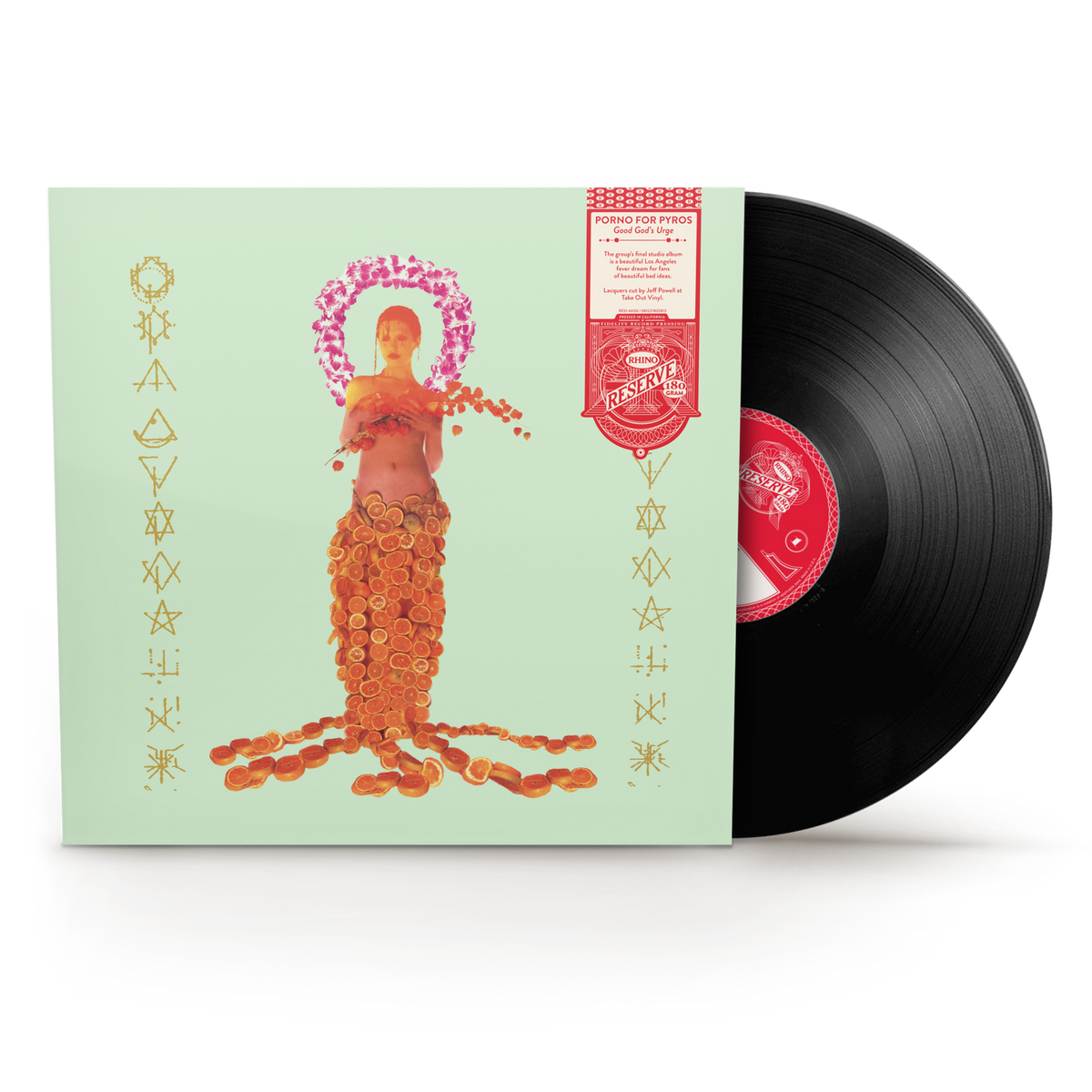 product mockup for Porno For Pyros - Good God's Urge (Rhino Reserve) 