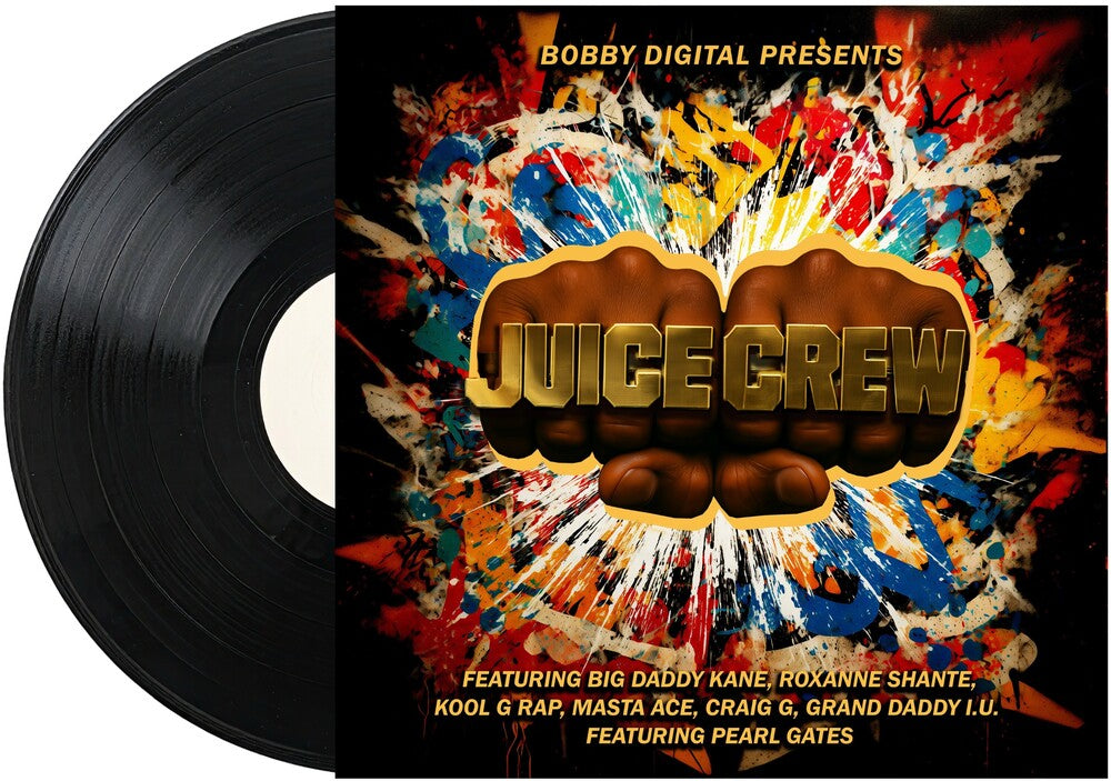 the album cover for RZA / The Juice Crew - Bobby Digital Presents: The Juice Crew