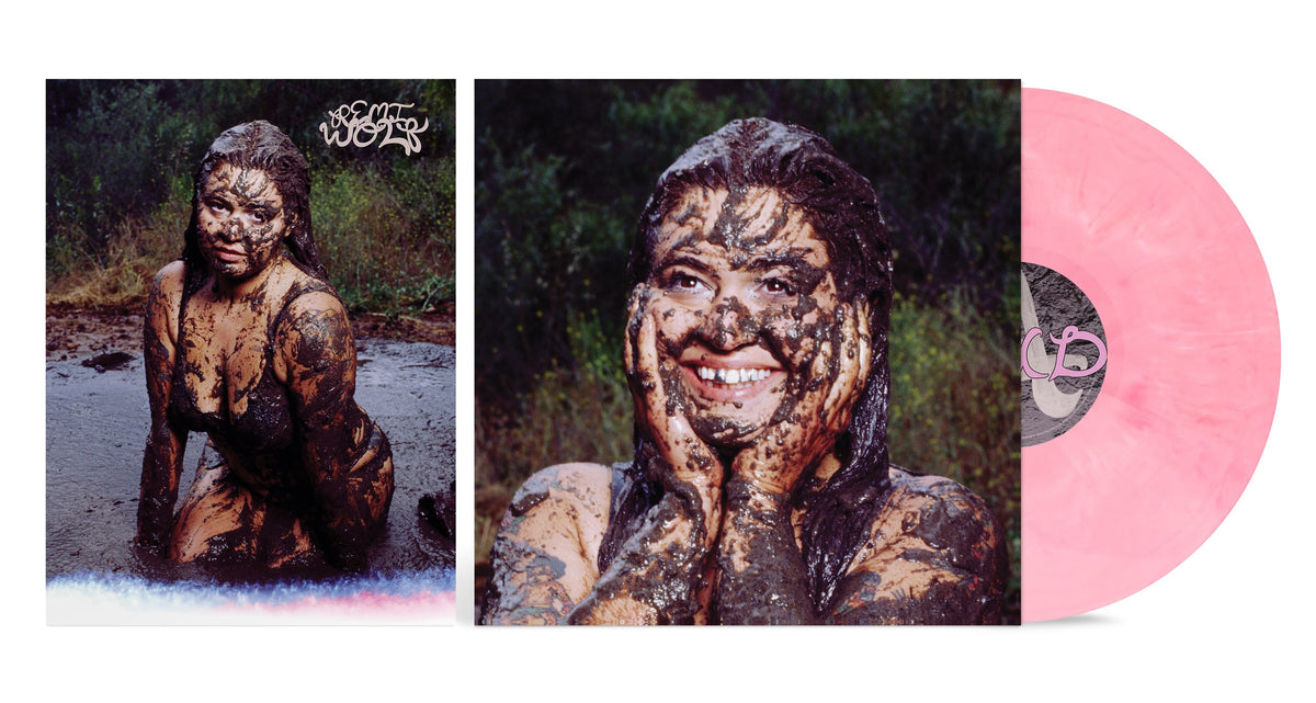 product mockup for Remi Wolf - Mud [Bubblegum Pink LP w/ Poster]