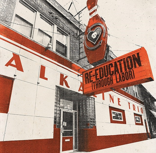 cover art for Rise Against / Alkaline Trio - Private Eye / Re-Education (Through Labor)