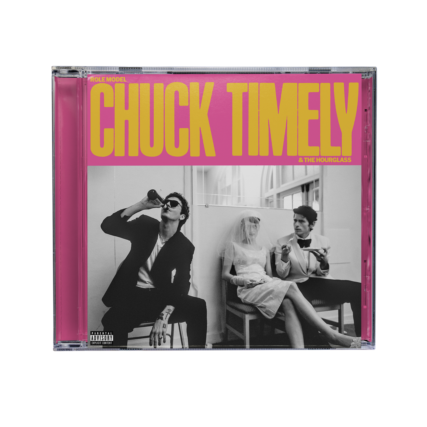 product mockup for Role Model - Chuck Timely & The Hourglass [CD]