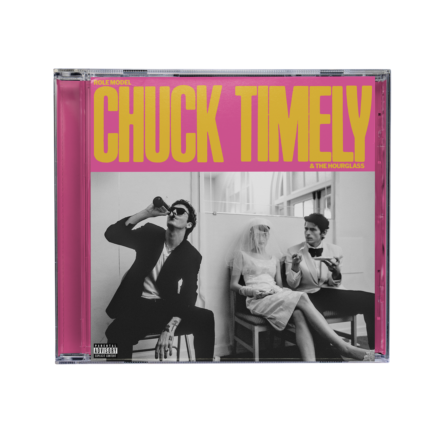 product mockup for Role Model - Chuck Timely & The Hourglass [CD]