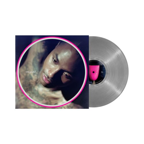 product mockup for Steve Lacy - Oh Yeah? [Opaque Grey LP w/ Poster]