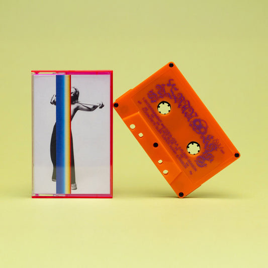 product mockup for Sylvan Esso - Ow ∞ [Cassette]