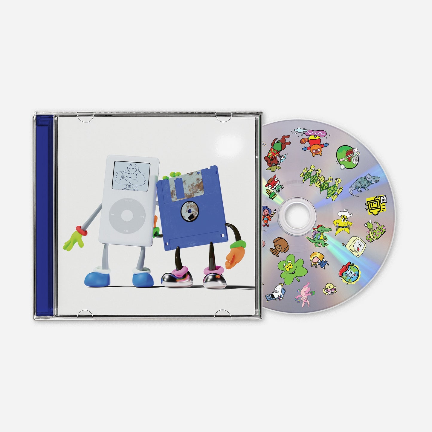 product mockup for The Avalanches - No Bad Memories [CD]
