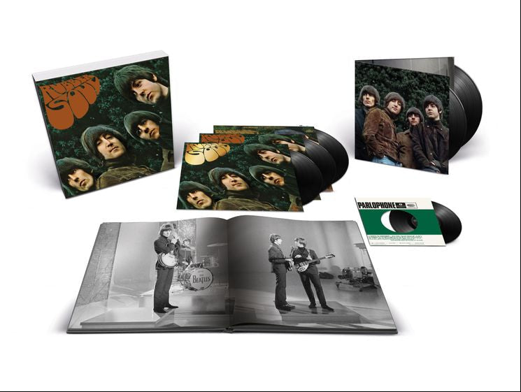 product mockup for The Beatles - Rubber Soul Special Edition Box Set