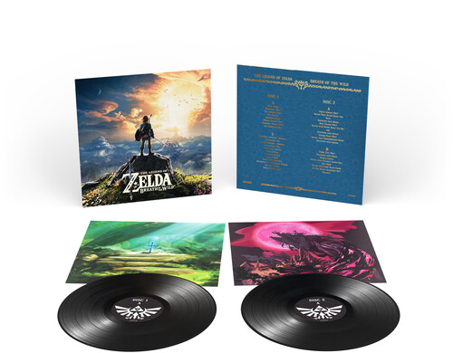 product mockup for The Legend Of Zelda: Breath Of The Wild OST [180g 2LP]