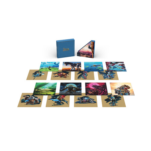 product mockup for The Legend Of Zelda: Breath Of The Wild OST [180g 8LP Box Set]