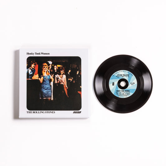 product mockup of The Rolling Stones - Honky Tonk Women [3" Single] [RSD 2026]