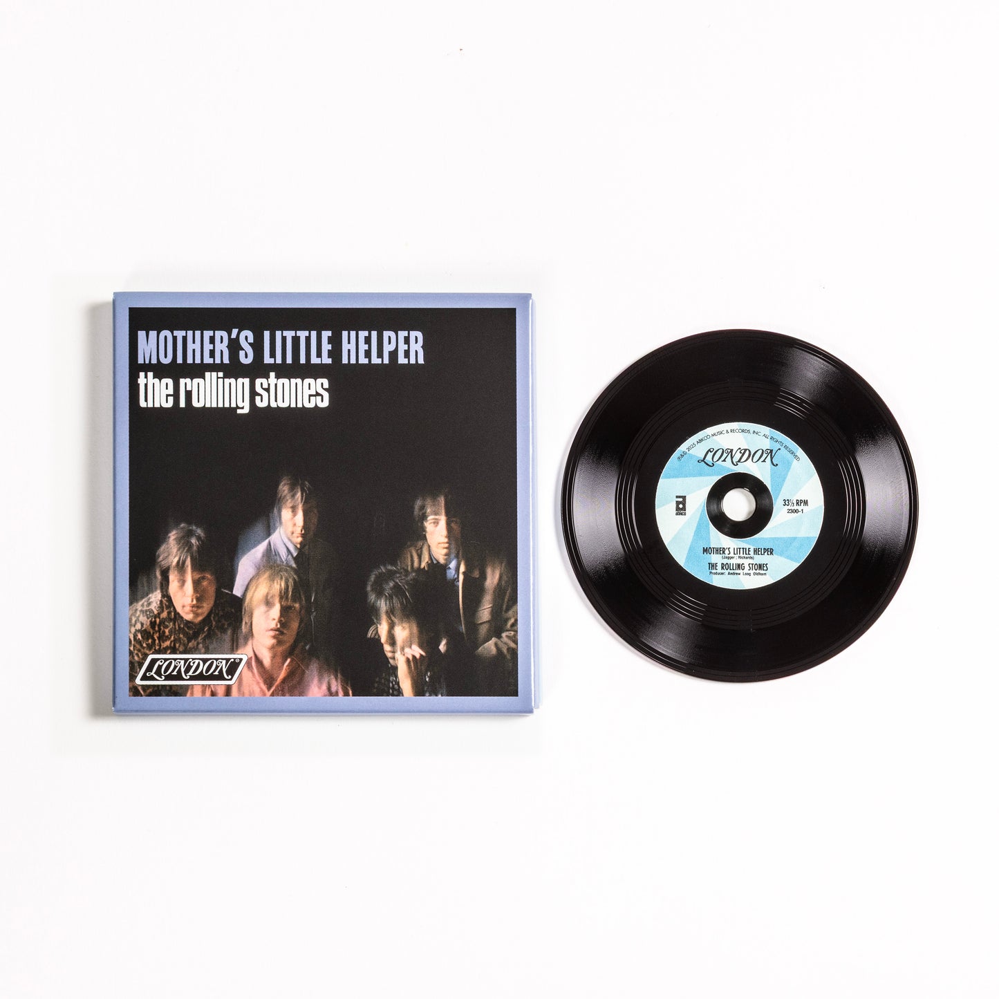 product mockup for The Rolling Stones Mother's Little Helper [3" Single] [RSD 2026]