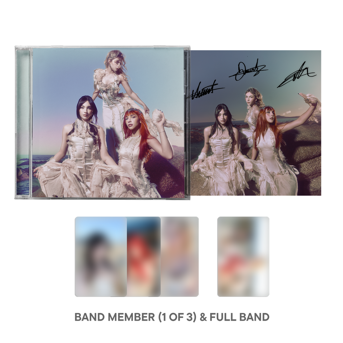 product mockup for The Warning - Everything’s Falling [CD] [Signed Insert/Alt Cover]