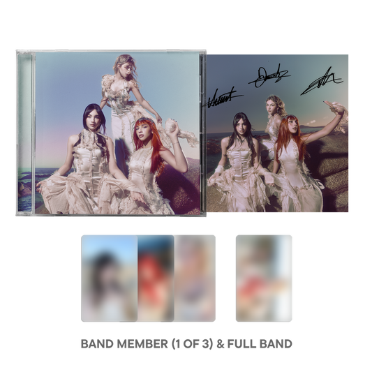 product mockup for The Warning - Everything’s Falling [CD] [Signed Insert/Alt Cover]