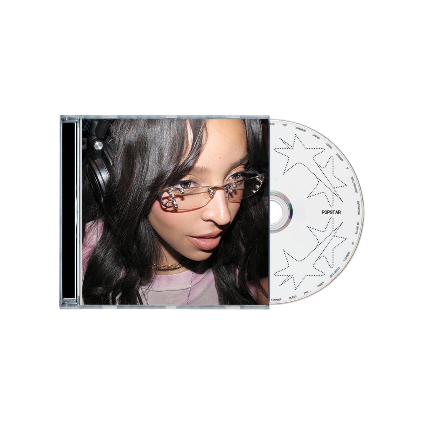 product mockup for Tinashe - Popstar [CD]