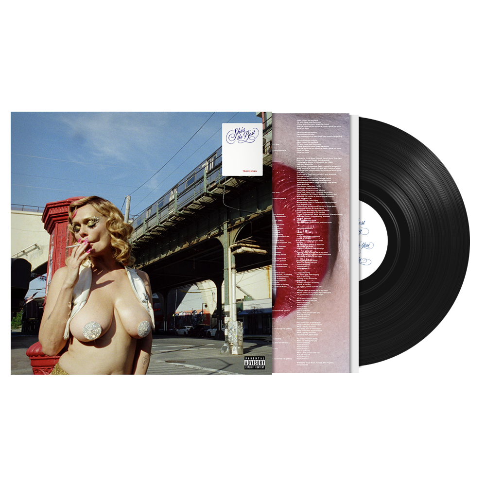 product mockup for Troye Sivan - She's the Best [LP]