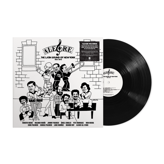product mockup for Various Artists - Alegre Records: The Latin Sound Of New York (1961-1975) [LP]
