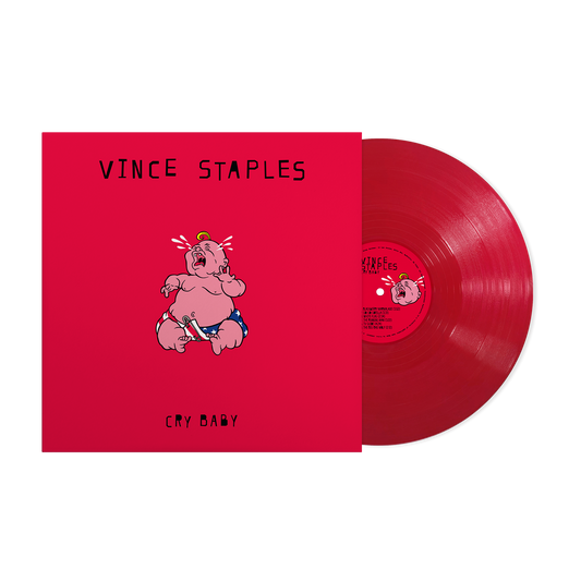 Vince Staples 'Cry Baby' Indie Exclusive Red LP