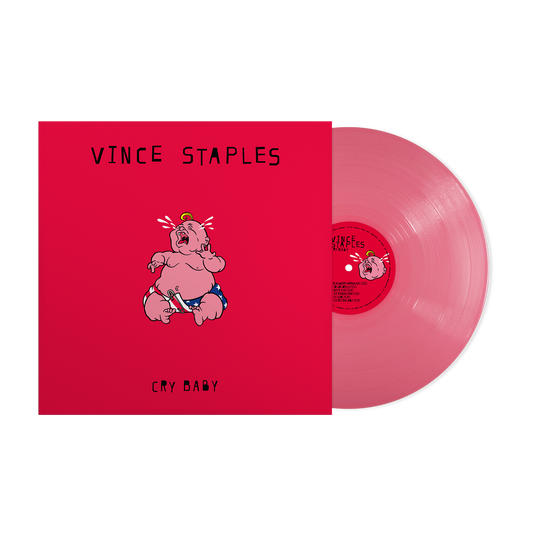Vince Staples 'Cry Baby' Baby Pink LP