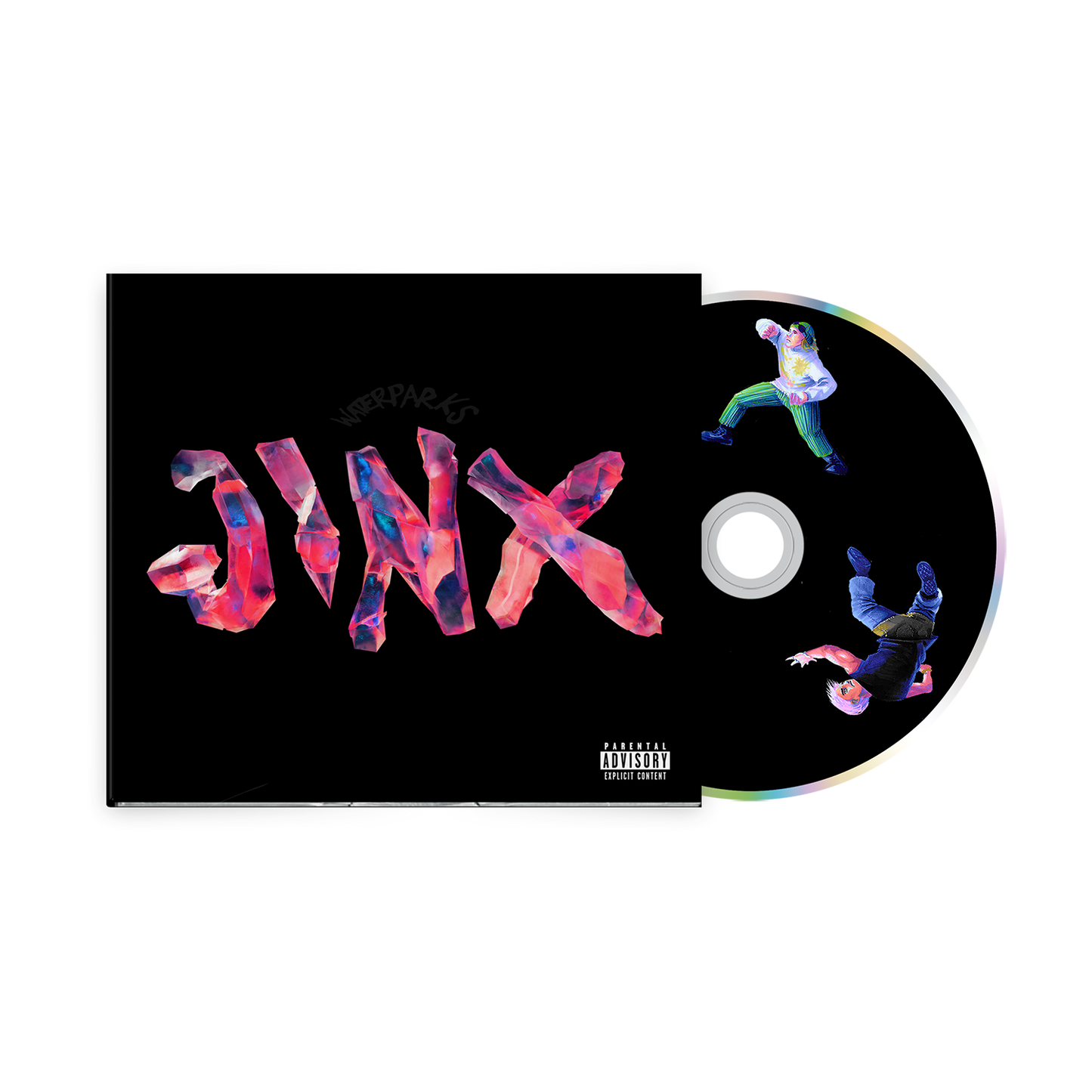 product mockup for Waterparks - JINX [CD]
