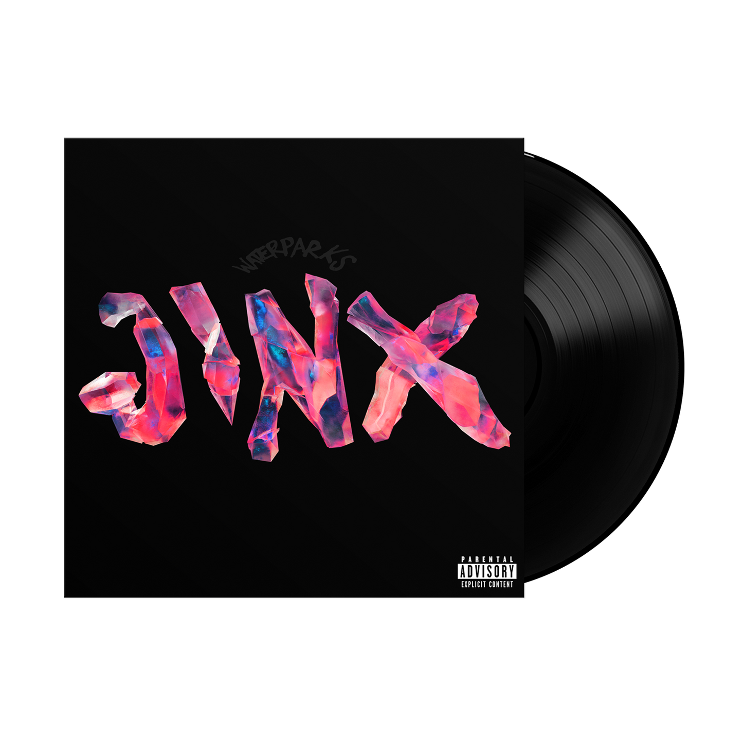product mockup for Waterparks - JINX [LP]