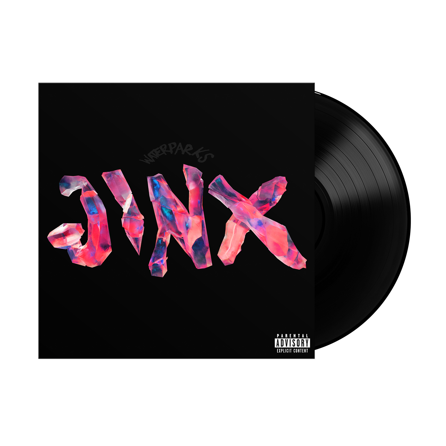 product mockup for Waterparks - JINX [LP]