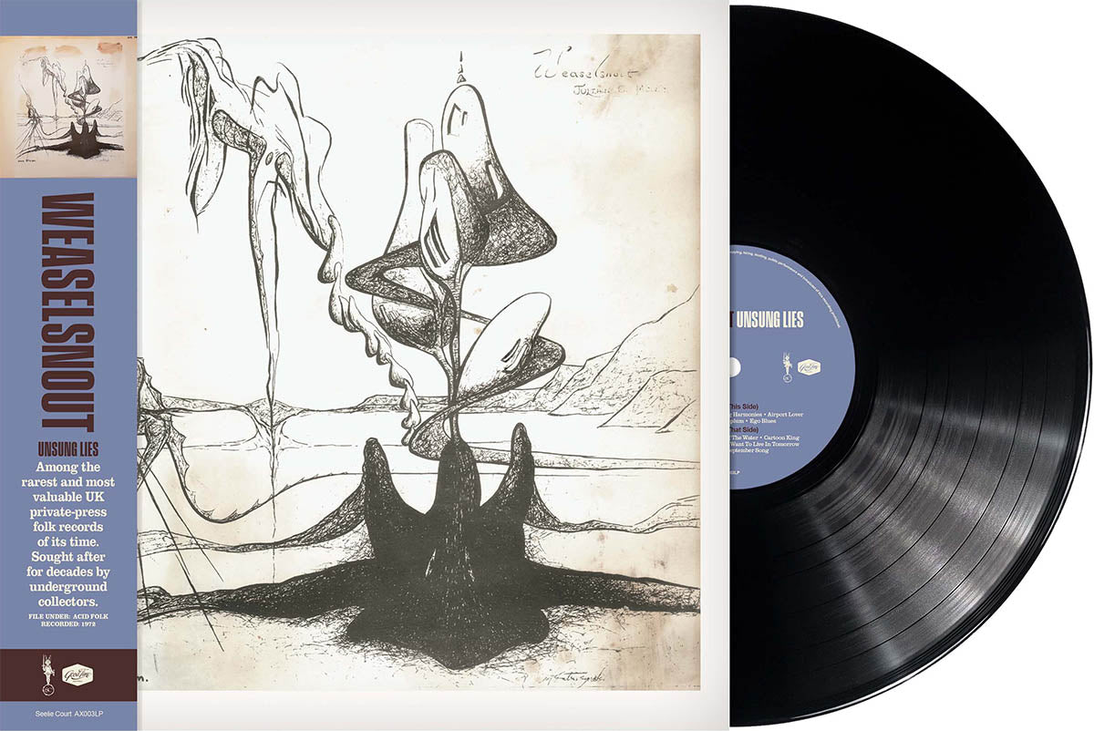 product mockup for Weaselsnout - Unsung Lies [Indie Exclusive 180g LP]