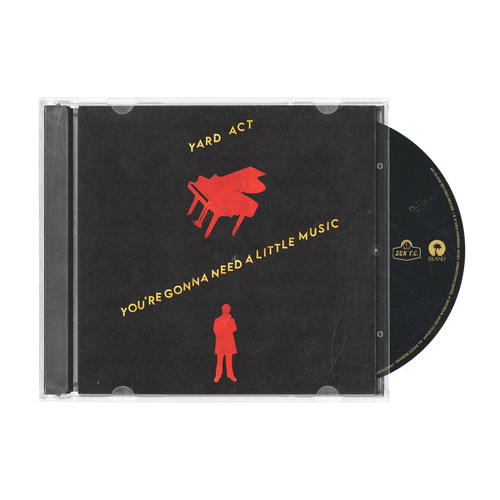 product mockup for Yard Act - You're Gonna Need A Little Music [CD]