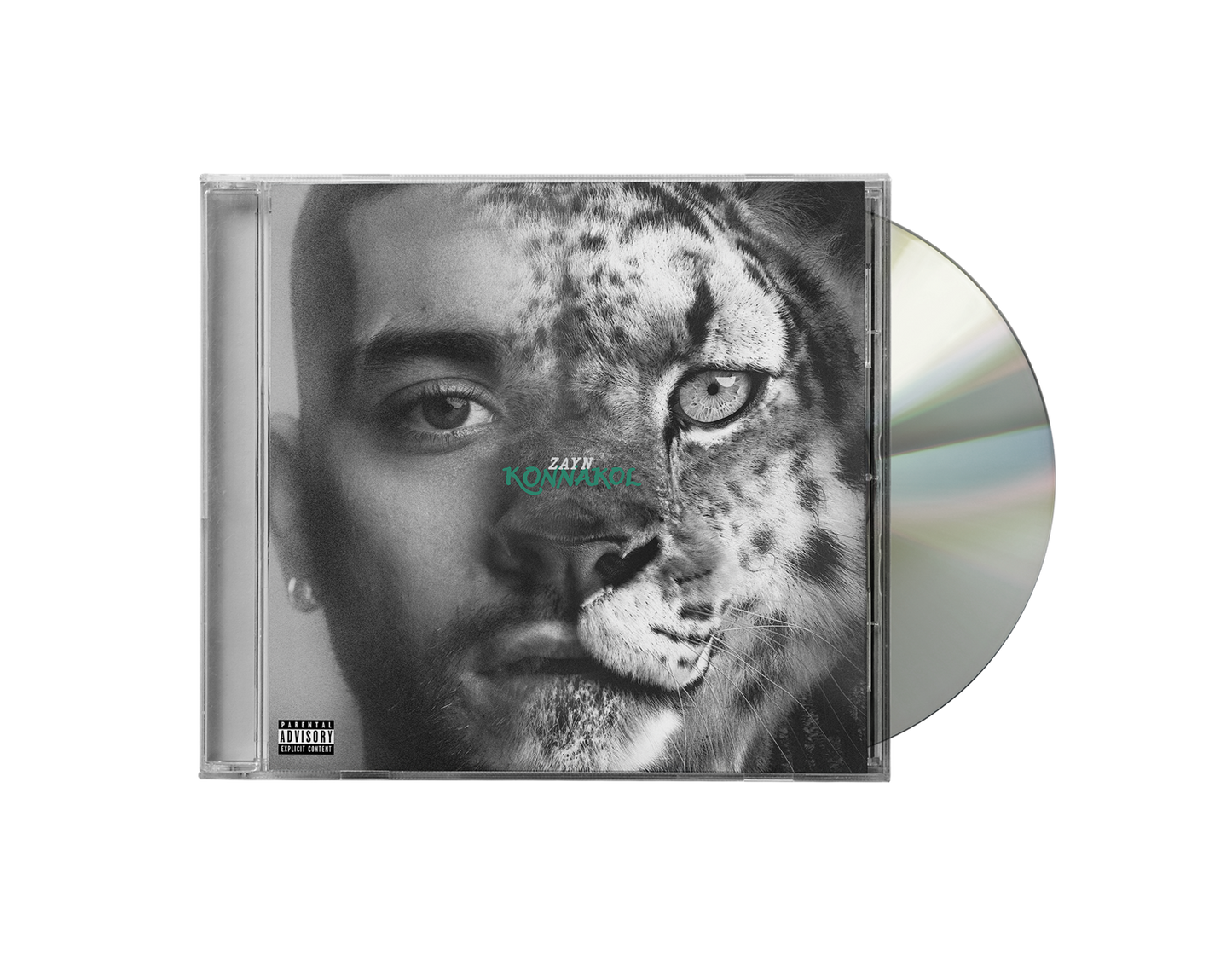 product mockup for Zayn - Konnakol [CD]