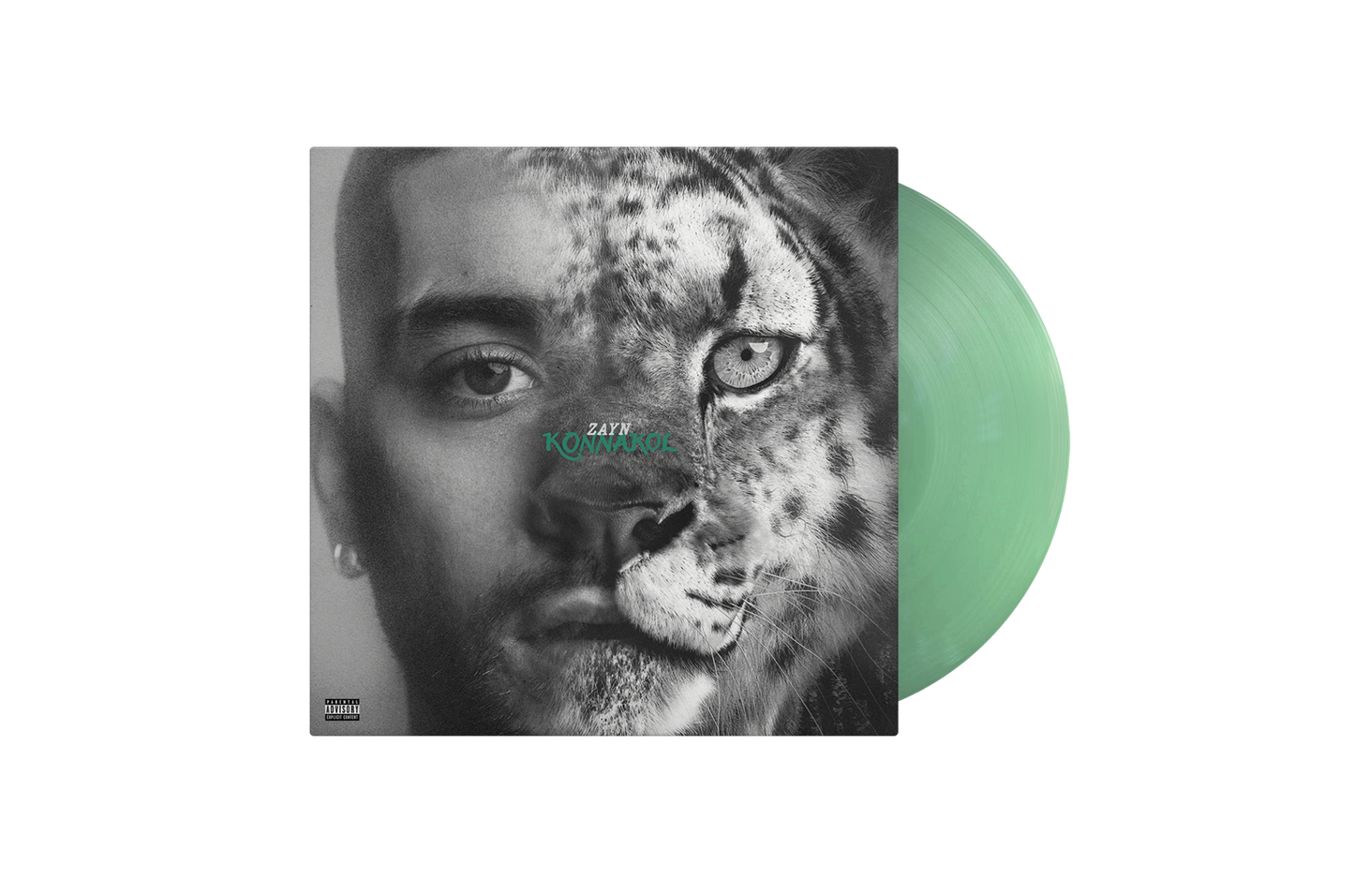 Product mockup for Zayn - Konnakol [Swimming Through Seas LP]