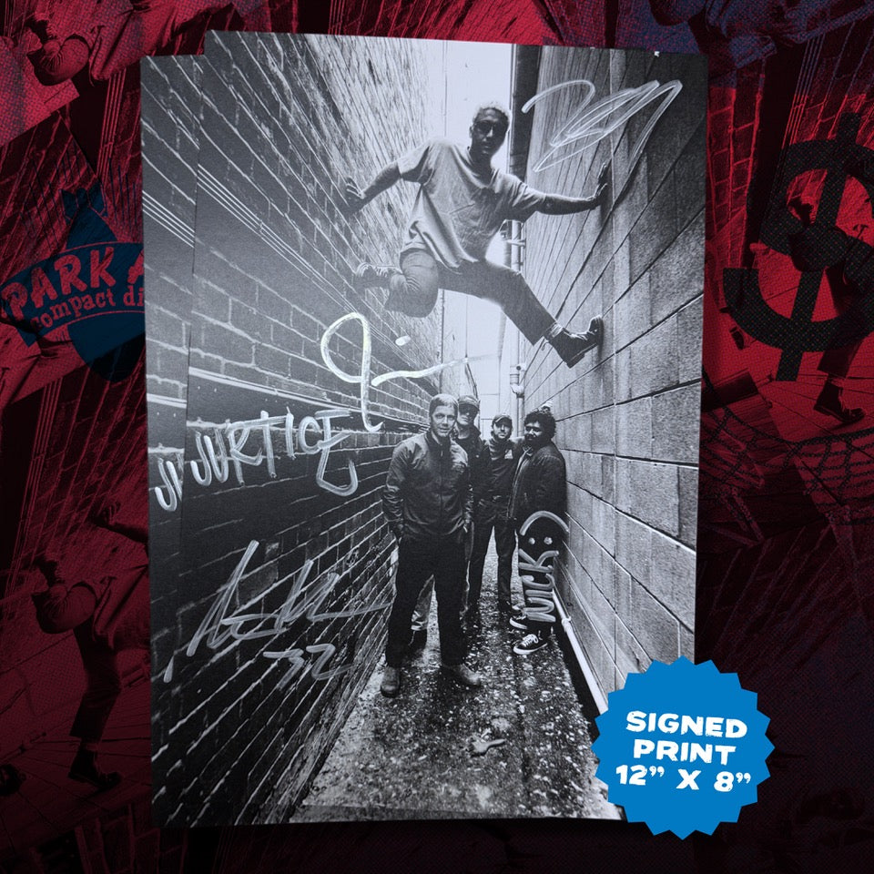 signed angel du$t poster