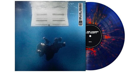 product mockup for billie eilish - hit me hard and soft