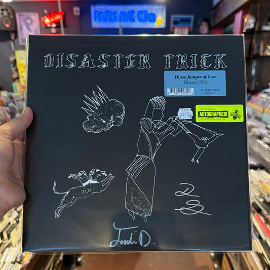 Signed vinyl copy of Horse Jumper Of Love's Disaster Trick